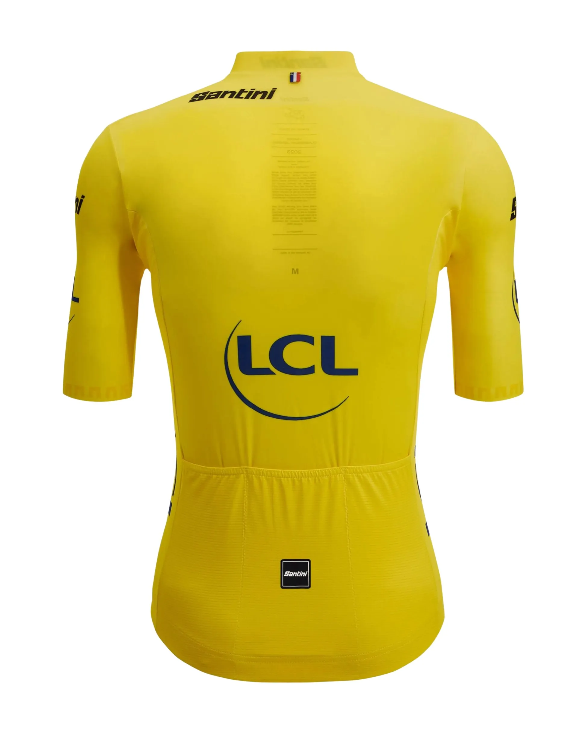 Santini TDF Maillot Jaune Cycling Jersey Santini TDF Maillot Jaune Cycling Jersey