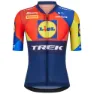 Santini Team Aero Lidl-trek 2025 Korta ärmar Cykeltröja