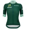 Santini Tour De France Avec Zwift Green 2025 Korta ärmar Cykeltröja