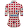 Santini Tour De France Avec Zwift Polka Dot 2025 Korta ärmar Cykeltröja