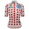 Santini Tour De France Avec Zwift Polka Dot 2025 Korta ärmar Cykeltröja
