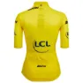 Santini Tour De France Avec Zwift Yellow 2025 Korta ärmar Cykeltröja