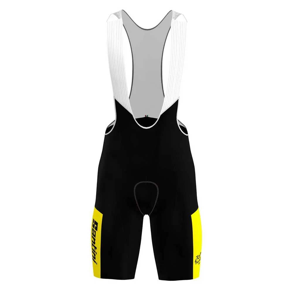 Santini Tour De France Fan Line Overall Leader Cykelbyxor
