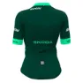 Santini Tour De France Femme Avec Zwift Best Sprinter Leader Korta ärmar Cykeltröja