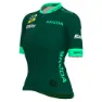 Santini Tour De France Femme Avec Zwift Best Sprinter Leader Korta ärmar Cykeltröja