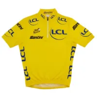 Santini Tour De France Gpm Leader Korta ärmar Cykeltröja Santini Tour De France Gpm Leader Korta ärmar Cykeltröja