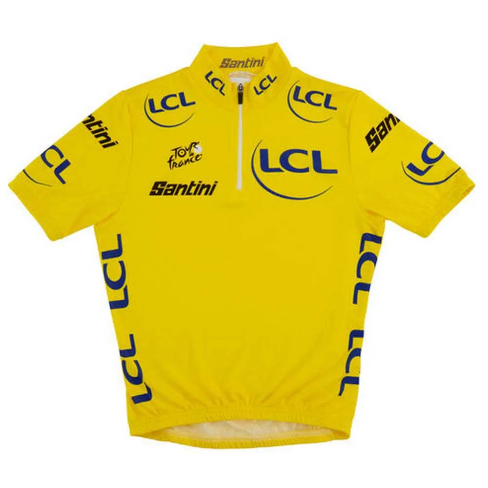 Santini Tour De France Gpm Leader Korta ärmar Cykeltröja