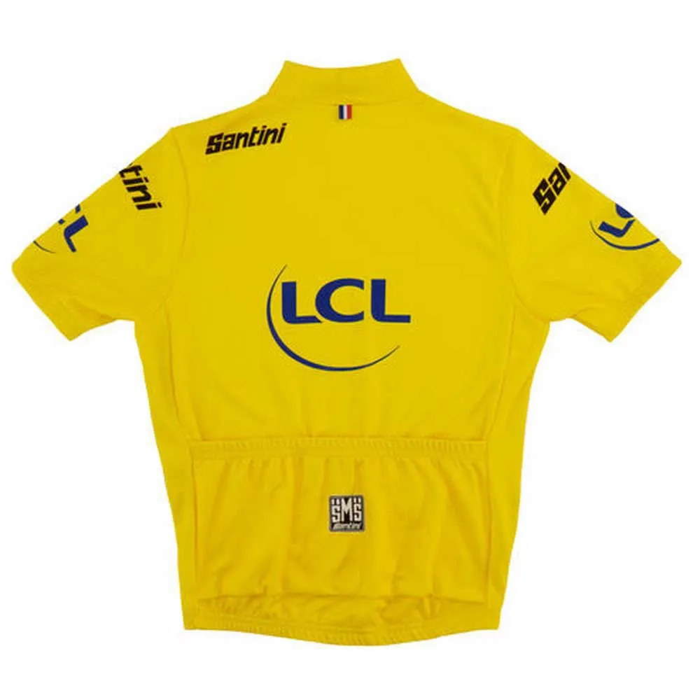 Santini Tour De France Gpm Leader Korta ärmar Cykeltröja