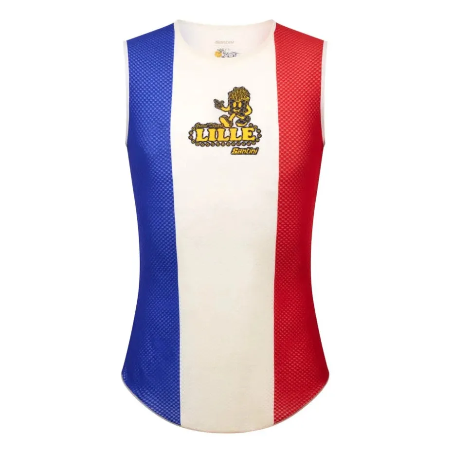 Santini Tour De France Grand Depart Lille Baselayer Santini Tour De France Grand Depart Lille Baselayer