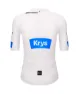 Santini Tour De France Maillot Blanche Cycling Jersey