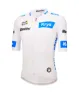 Santini Tour De France Maillot Blanche Cycling Jersey