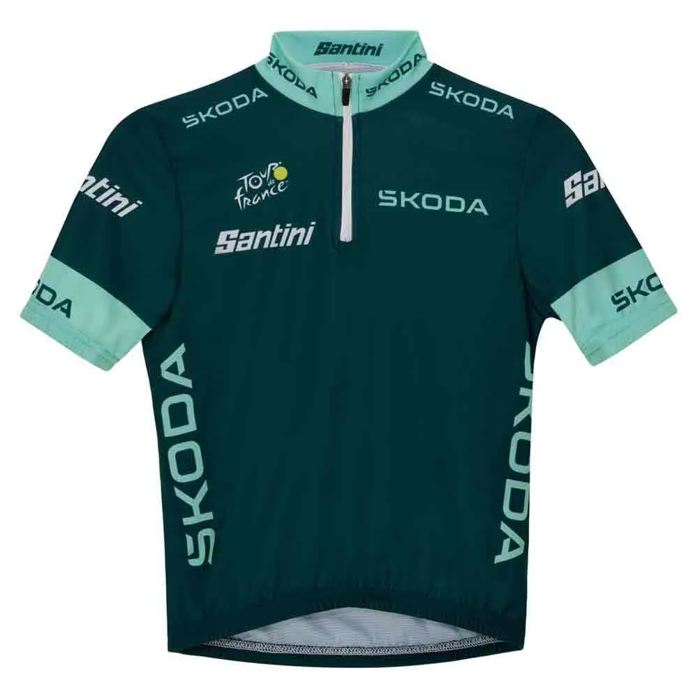 Santini Tour De France Official Best Sprinter Korta ärmar Cykeltröja