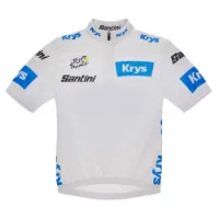 Santini Tour De France Official Best Young Rider Korta ärmar Cykeltröja Santini Tour De France Official Best Young Rider Korta ärmar Cykeltröja