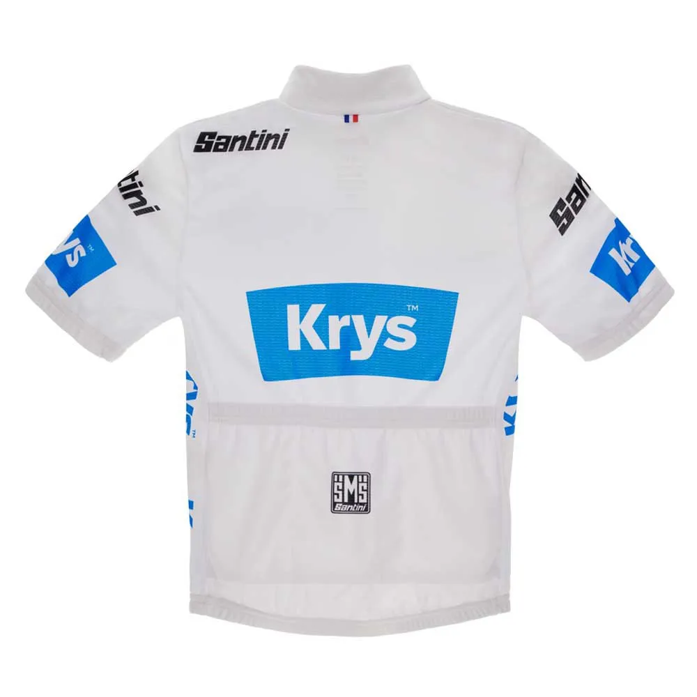 Santini Tour De France Official Best Young Rider Korta ärmar Cykeltröja