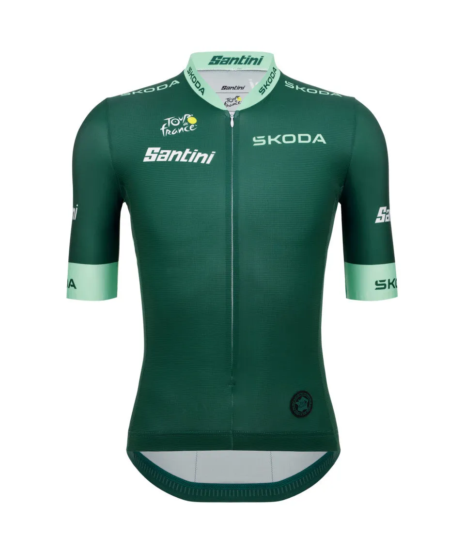 Santini Tour De France Official Cycling Jersey Santini Tour De France Official Cycling Jersey