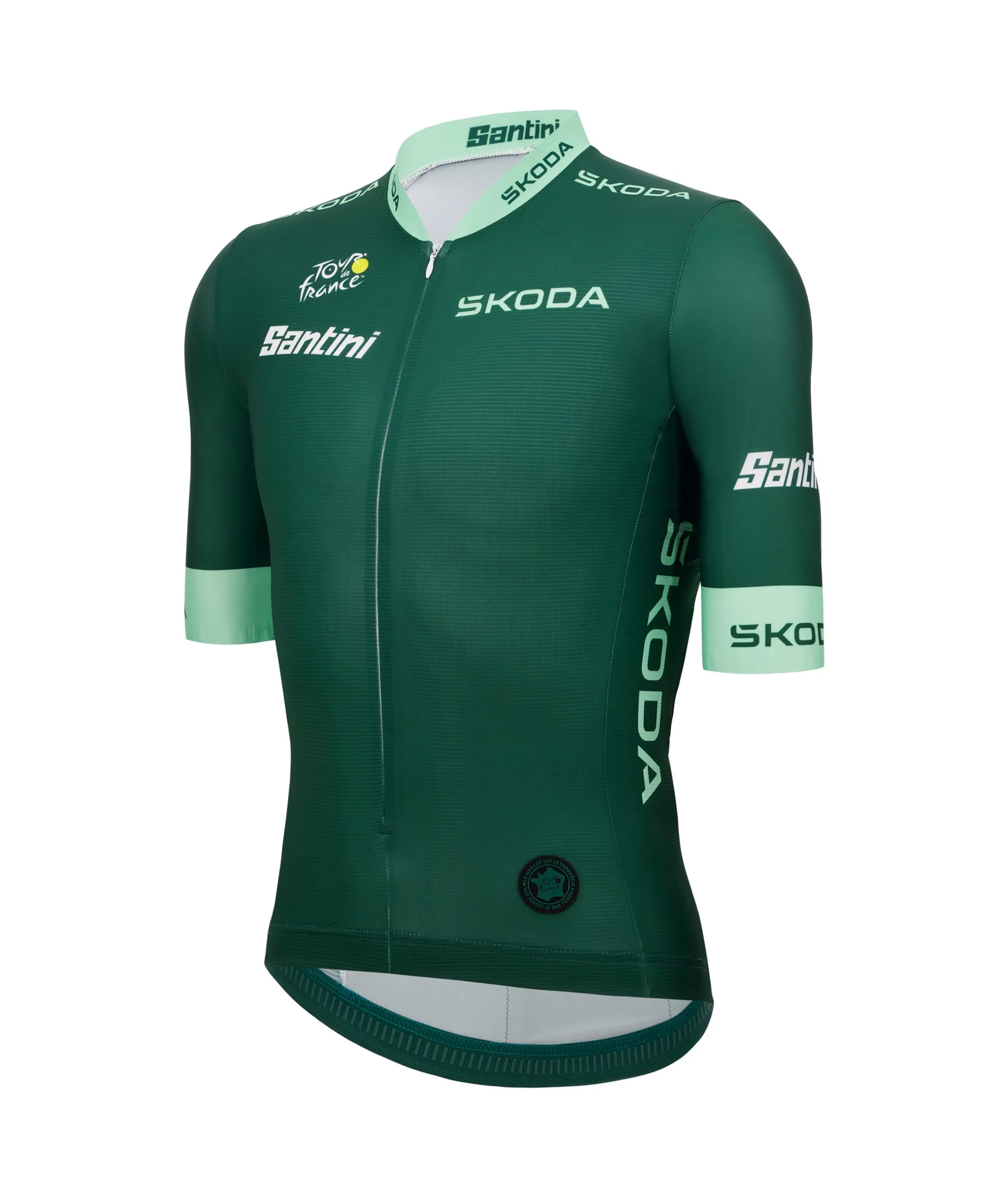 Santini Tour De France Official Cycling Jersey Santini Tour De France Official Cycling Jersey