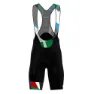 Santini Tour De France Official Mont Blanc-courchevel Cykelbyxor, Black