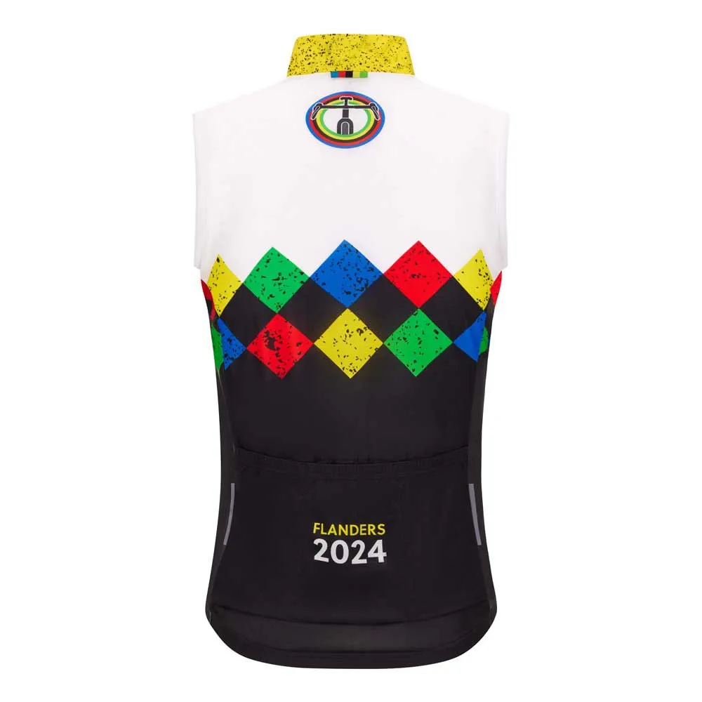 Santini Uci Gravel World Championships Leuven Väst, Black