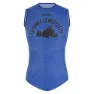 Santini Uci Leipzig 1960 Ärmlös Baslager, Navy blue