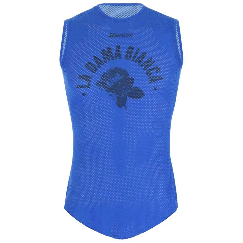 Santini Uci Lugano 1953 Ärmlös Baslager, Blue Santini Uci Lugano 1953 Ärmlös Baslager, Blue
