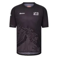 Santini Uci Mtb World Championships 2025 Korta ärmar Cykeltröja Santini Uci Mtb World Championships 2025 Korta ärmar Cykeltröja