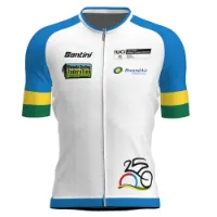 Santini Uci Road World Championships Visit Rwanda 2025 Korta ärmar Cykeltröja Santini Uci Road World Championships Visit Rwanda 2025 Korta ärmar Cykeltröja