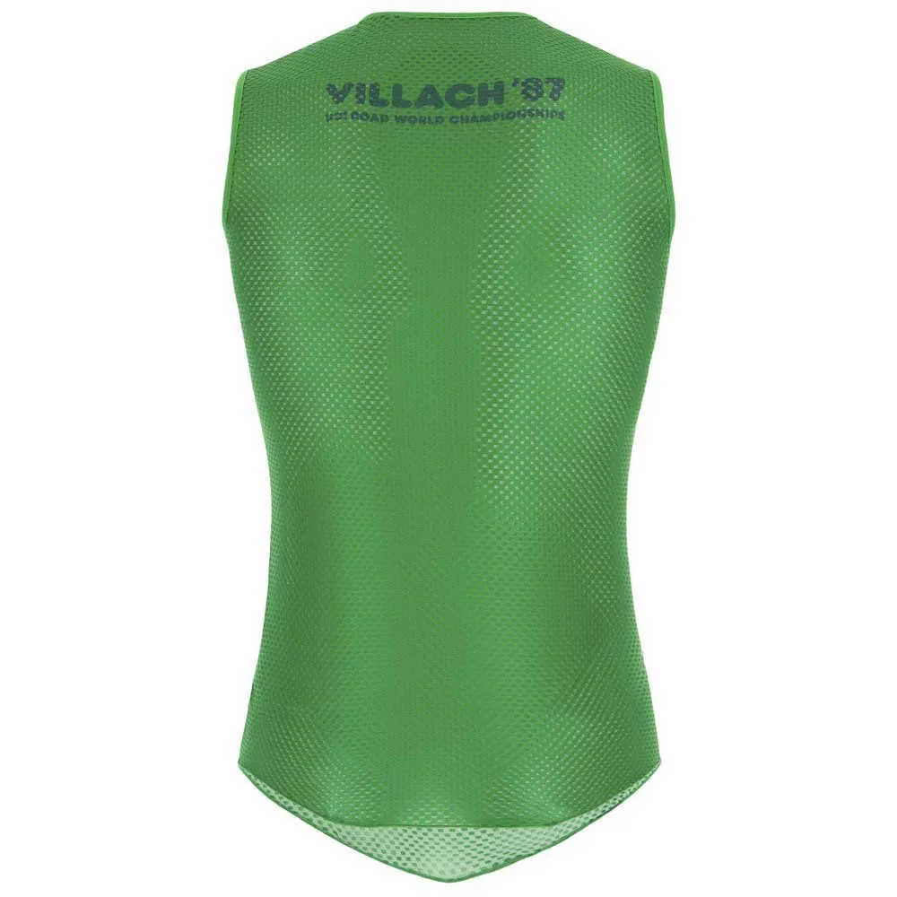 Santini Uci Villach 1987 Ärmlös Baslager, Green
