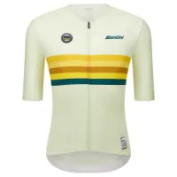 Santini Uci World Champion Australia 2025 Korta ärmar Cykeltröja Santini Uci World Champion Australia 2025 Korta ärmar Cykeltröja
