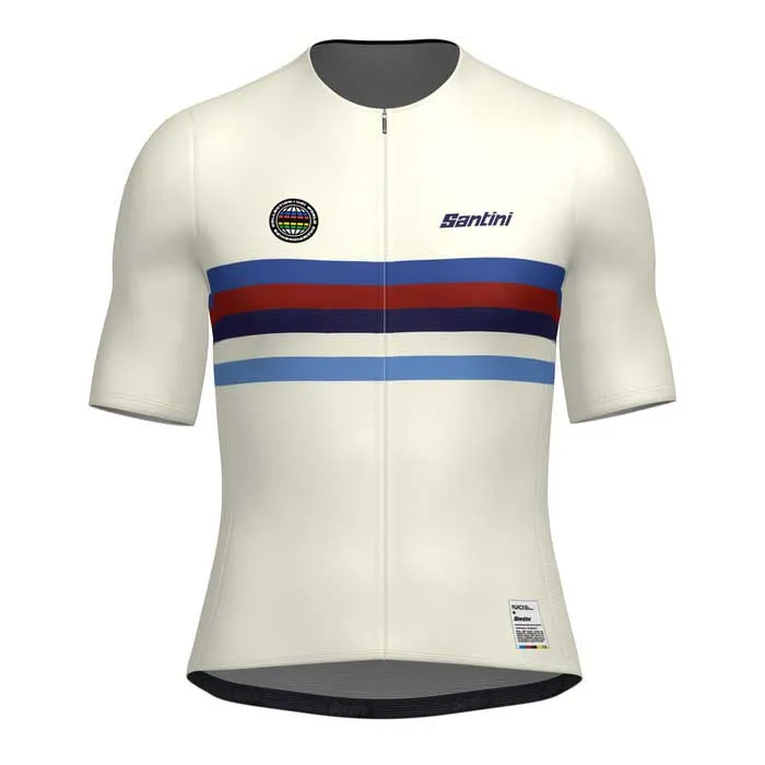 Santini Uci World Champion Britain 2025 Korta ärmar Cykeltröja Santini Uci World Champion Britain 2025 Korta ärmar Cykeltröja