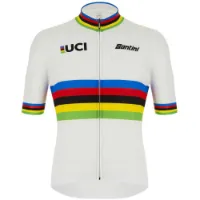 Santini Uci World Champion Eco Korta ärmar Cykeltröja Santini Uci World Champion Eco Korta ärmar Cykeltröja