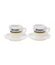 Santini Uci World Champion ESPRESSO Cups, White