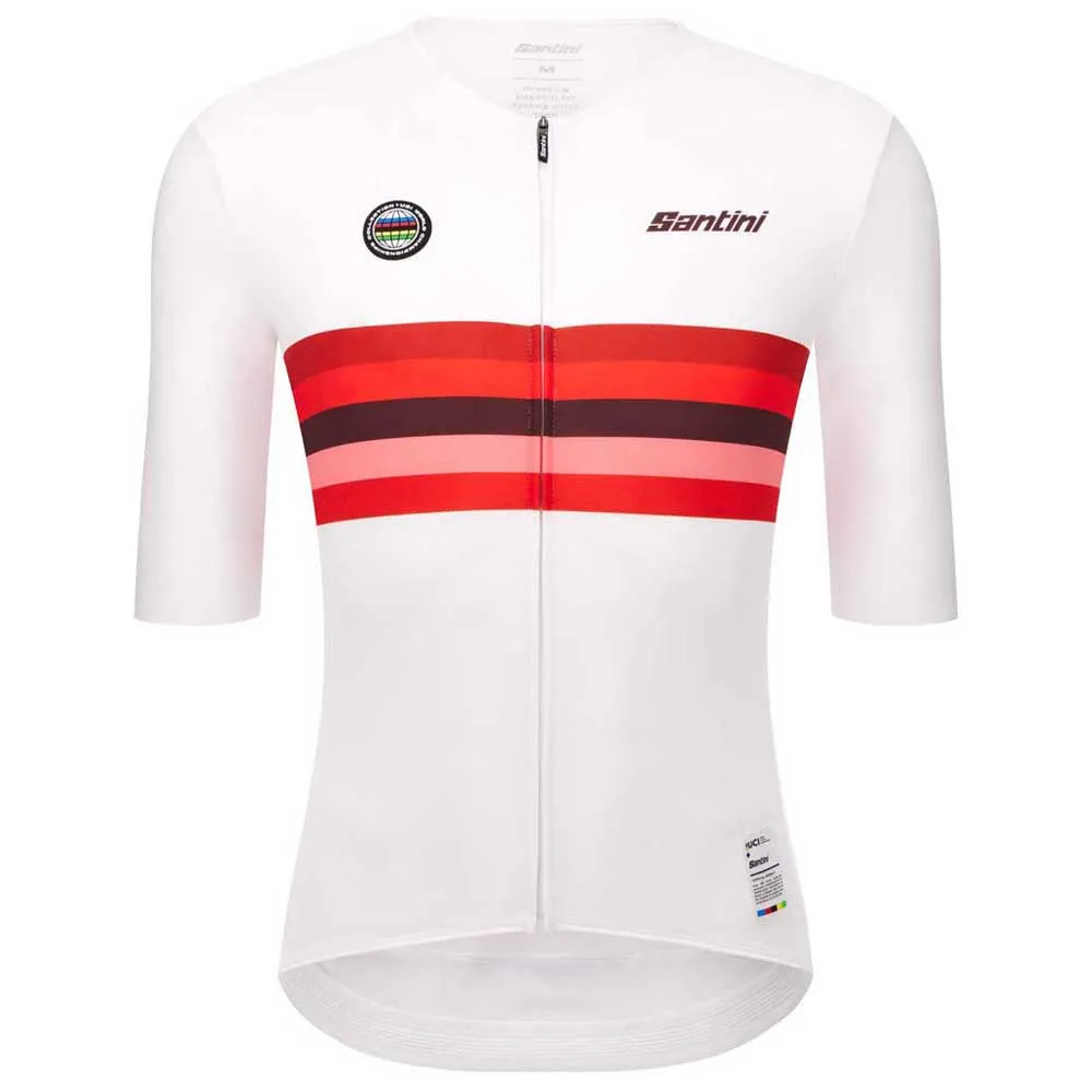 Santini Uci World Champion Japan 2025 Korta ärmar Cykeltröja