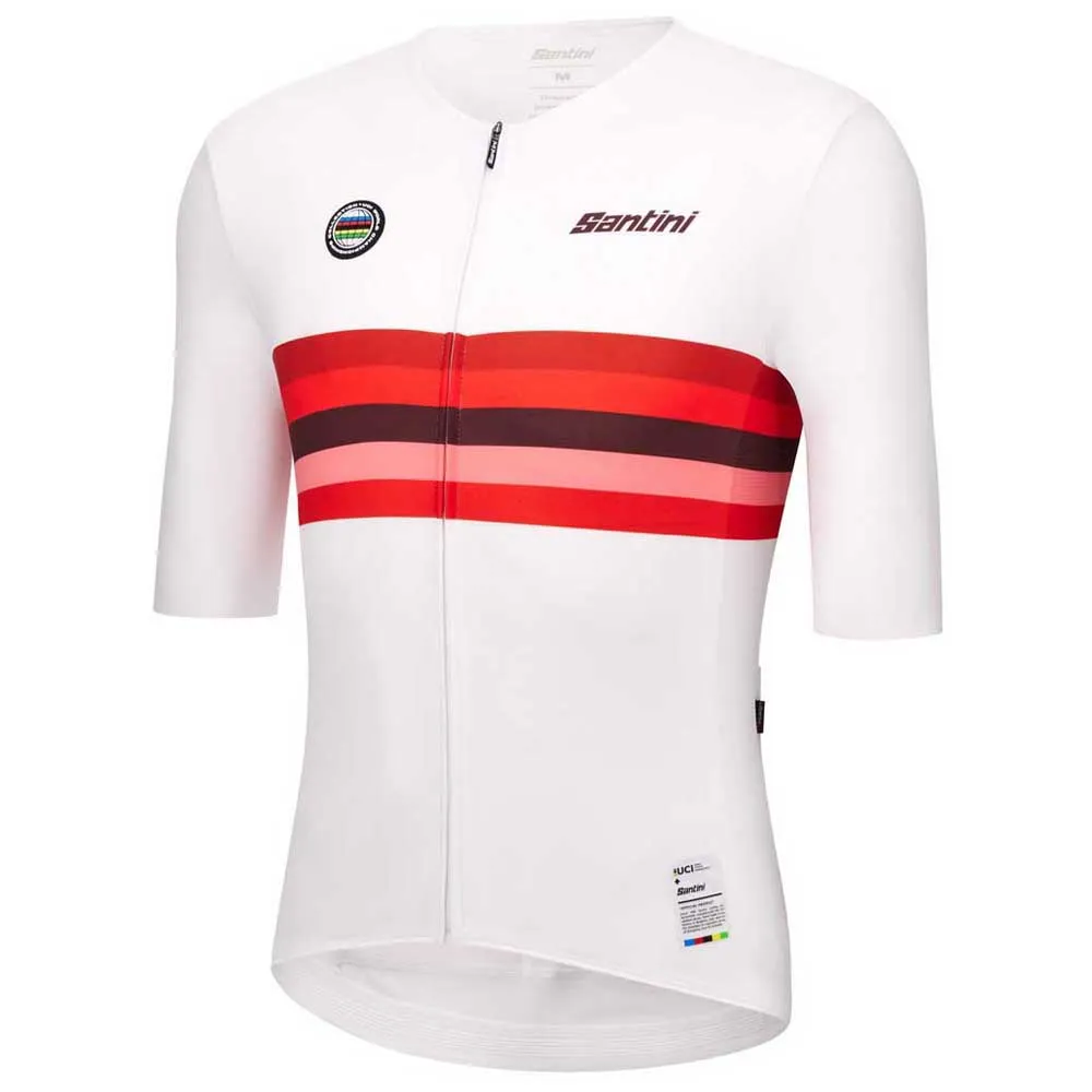 Santini Uci World Champion Japan 2025 Korta ärmar Cykeltröja