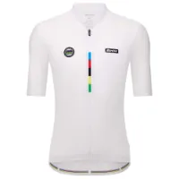 Santini Uci World Champion Mondo 2025 Korta ärmar Cykeltröja Santini Uci World Champion Mondo 2025 Korta ärmar Cykeltröja