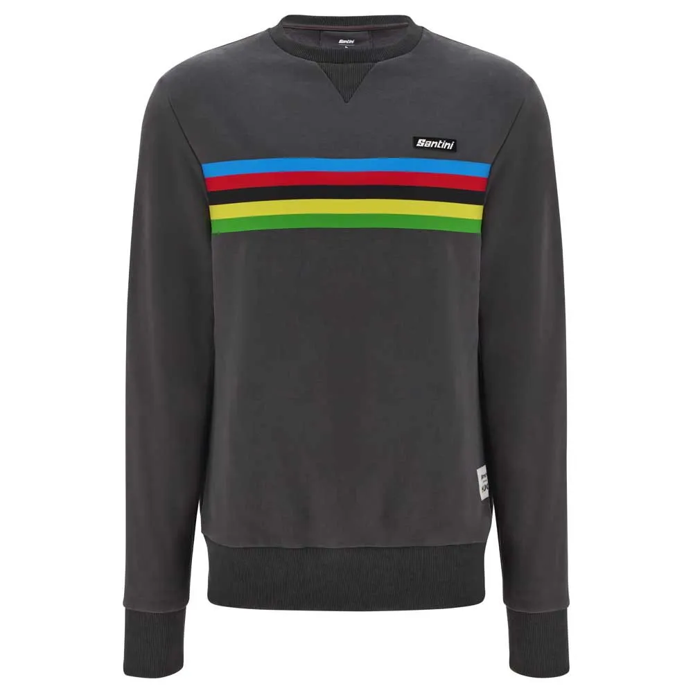 Santini Uci World Champion Tröja Refurbished, Grey