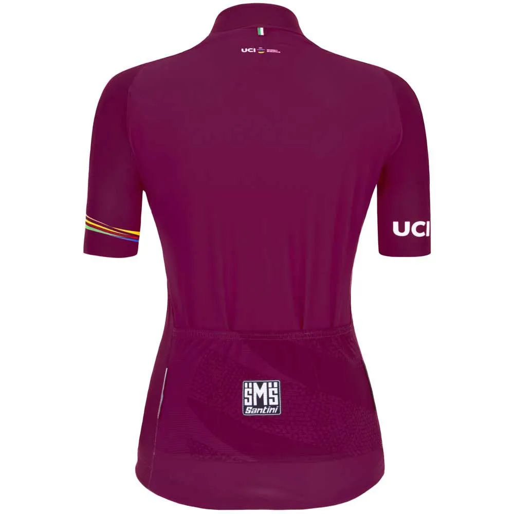 Santini Uci World Tour Eco Korta ärmar Cykeltröja