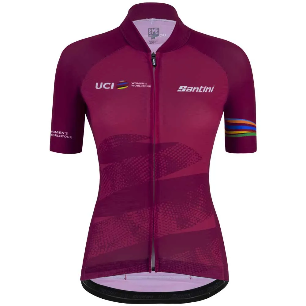 Santini Uci World Tour Eco Korta ärmar Cykeltröja