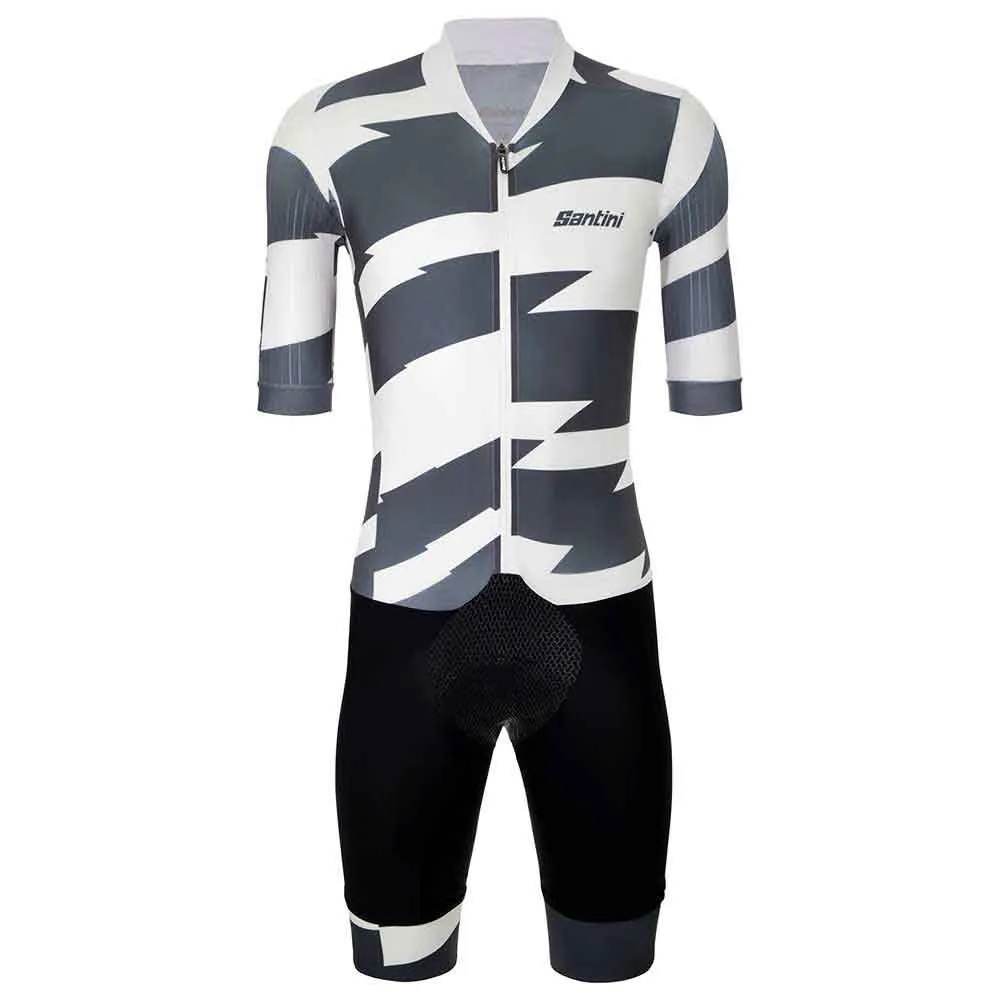 Santini Viper Furia Cykel Skinsuit, Black