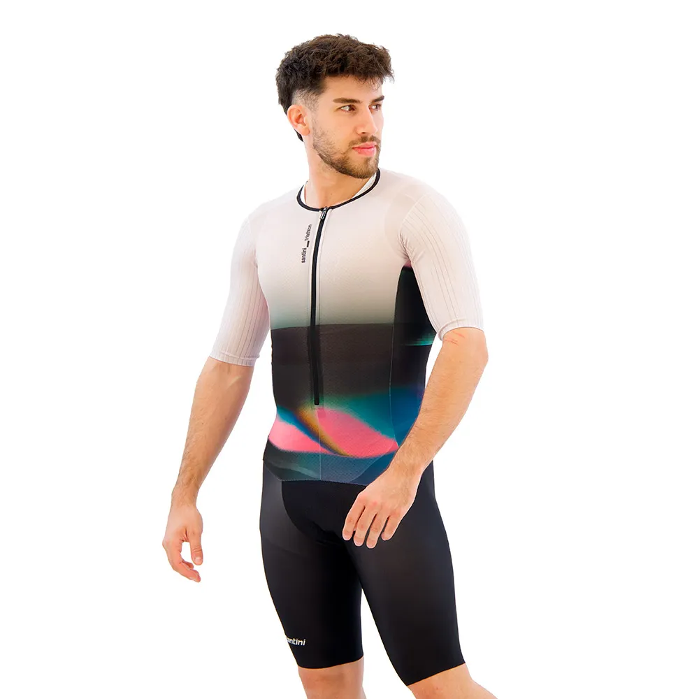 Santini Viper Kortärmad Triathlondräkt female