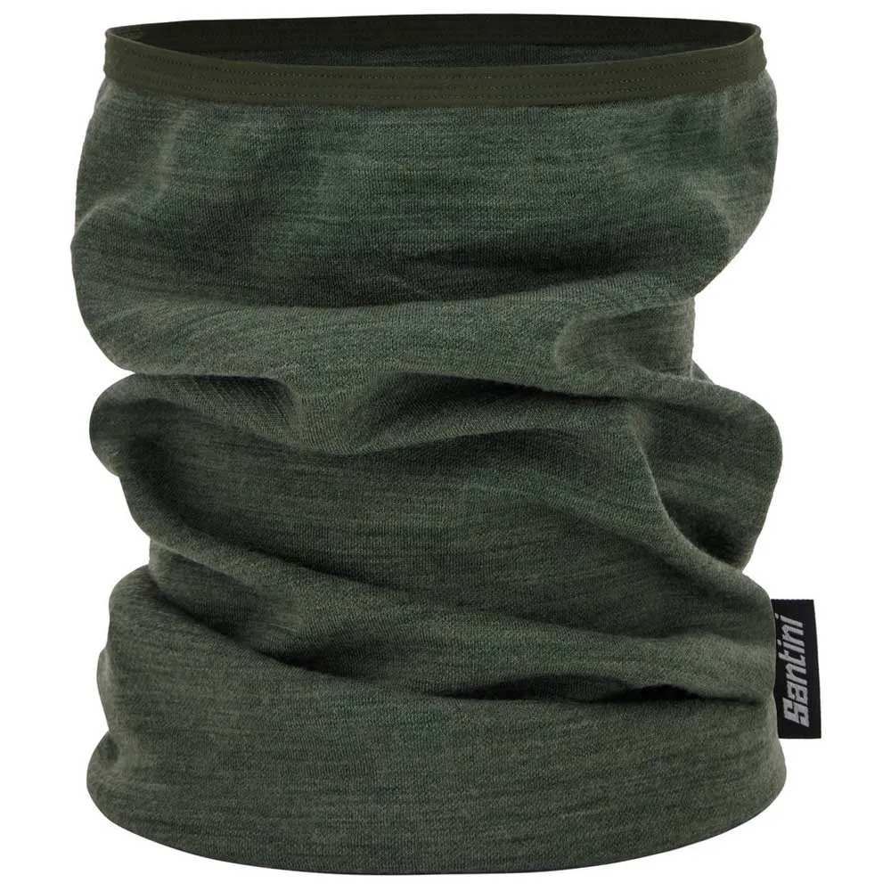Santini Wool Halsvärmare, Green