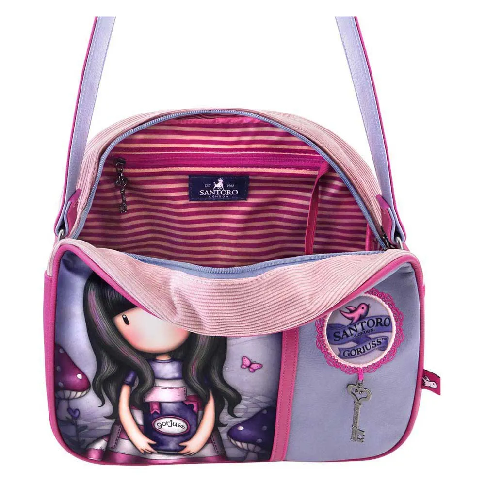 Santoro London Gorjuss™ Cheshire Cat Väska, Multicolor