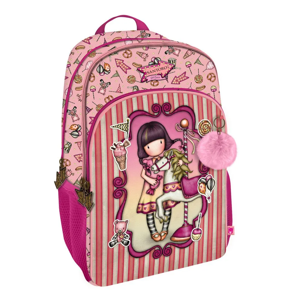 Santoro London Gorjuss™ Fairground Carousel 22l Ryggsäck Santoro London Gorjuss™ Fairground Carousel 22l Ryggsäck
