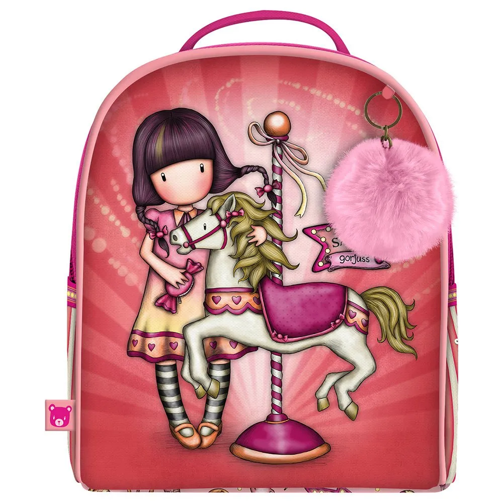 Santoro London Gorjuss™ Fairground Carousel 4l Ryggsäck, Multicolor