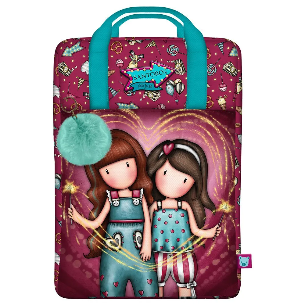 Santoro London Gorjuss™ Fairground Fireworks 9l Ryggsäck, Multicolor