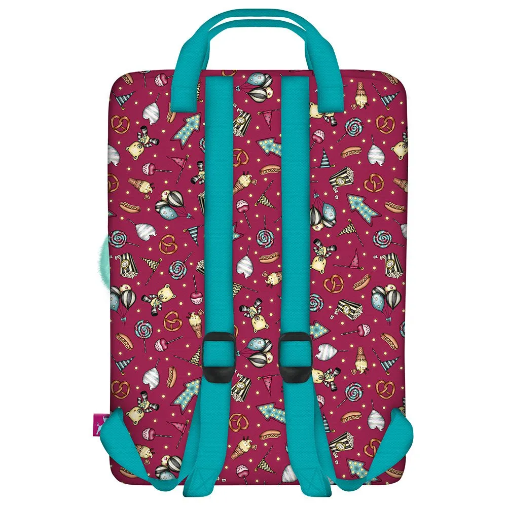 Santoro London Gorjuss™ Fairground Fireworks 9l Ryggsäck, Multicolor