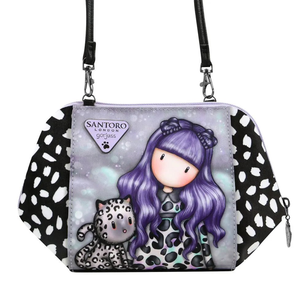 Santoro London Gorjuss™ Smitten Kitten Axelväska, Multicolor