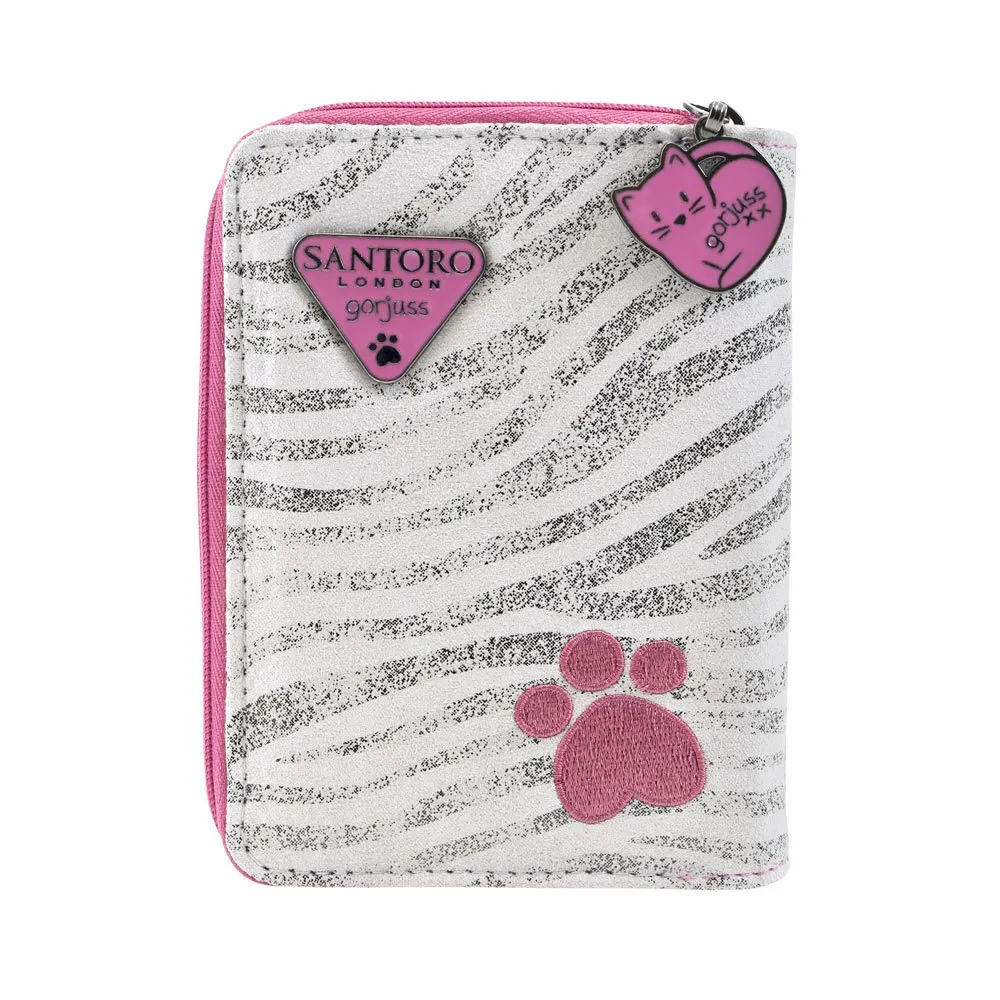 Santoro London Hopfällbar Gorjuss™ Wild Ruby Wild Plånbok, Multicolor, One Size