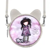 Santoro London Mini Round Gorjuss™ Ruby Wild Axelväska