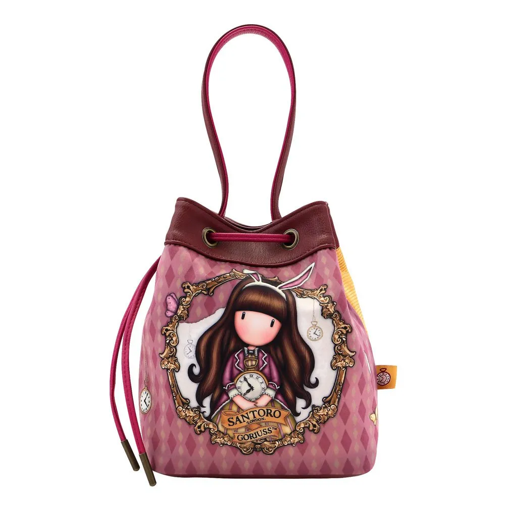 Santoro London Small Bucket Gorjuss Just One Secon Väska, Multicolor