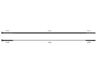 Sapim CX-Ray Sorte Eker 266mm Sapim CX-Ray Sorte Eker 266mm